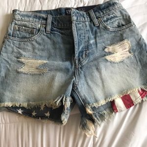 Gap American jean shorts